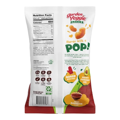 Sensible Portions Garden Veggie Puffs BBQ With Avocado Oil - 3.75oz 1 Sensible Portions Garden Veggie Puffs BBQ With Avocado Oil - 3.75oz