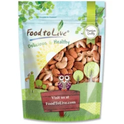 Dry Roasted Almonds And Cashews Mix - By Food To Live -Lipton Shop GUEST 9452ef5a 7edb 47b1 9649 3a8f837c79d7