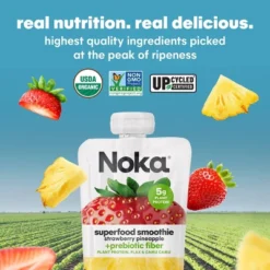NOKA Superfood Smoothie Fruit Strawberry Pineapple Single Pouch - 4.22oz 13 NOKA Superfood Smoothie Fruit Strawberry Pineapple Single Pouch - 4.22oz -Lipton Shop GUEST 99994c30 bc69 4117 aad7 e07ec76c29ab