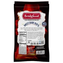 Front Page 17 Bridgford Sweet Baby Ray’s Beef Jerky Original 10 Oz - High Protein Healthy Ready-to-Eat Beef Jerky For Your Dietary Preferences