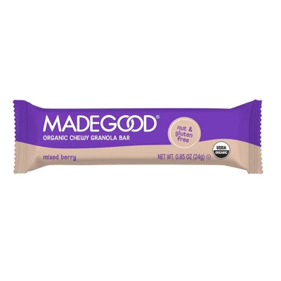 MadeGood Snack Bars Mixed Berry - 0.85oz 3 MadeGood Snack Bars Mixed Berry - 0.85oz - Image 3