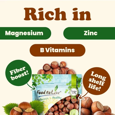Hazelnuts In Shell - By Food To Live 4 Hazelnuts In Shell - By Food To Live - Image 4