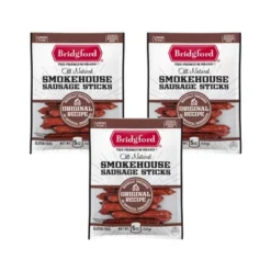 Bridgford Smokehouse Sausage Sticks Original 5 Oz - Gluten Free High Protein Smoked Sausage Sticks For A Variety Of Dietary Preferences -Lipton Shop GUEST a14321af 0cd1 4635 86d5 2f93c3f27644