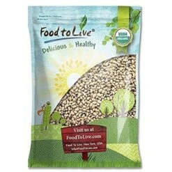 Organic Black-Eyed Peas - Raw Dried Cow Peas, Non-GMO, Bulk Beans, Product Of The USA - By Food To Live -Lipton Shop GUEST a29babc4 688b 4acd ab2a 8f70d08980f4
