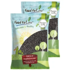 Organic Toasted Black Sesame Seeds – By Food To Live -Lipton Shop GUEST a2b18eac 7807 45af bfbb 0bb7b4985b13