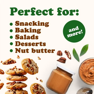 Pecan Pieces, Roasted And Salted - By Food To Live 5 Pecan Pieces, Roasted And Salted - By Food To Live - Image 5