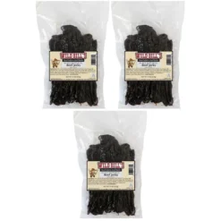 Wild Bill's Black Peppered Beef Jerky Three-Bag Starter Kit (three 15oz Bags And 1 Jar)