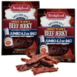 Bridgford Sweet Baby Ray’s Beef Jerky Sweet N Spicy 6.2 Oz - Ready-to-Eat High Protein Sweetened Spicy Beef Jerky For On-the-Go Snacking -Lipton Shop GUEST a8a1704b 323f 4013 90c6 db53205fed9d