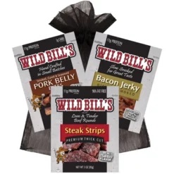 Wild Bill's 3-Piece Specialty Sampler (pork Belly, Steak Strips And Bacon Jerky) -Lipton Shop GUEST a9c012d0 a0f3 4b46 a09d 1b82678d7dc5