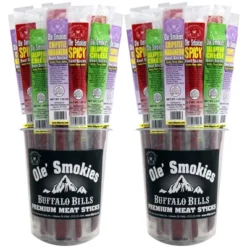 Buffalo Bills 15-ct Assorted Hot Ole Smokies (Beef Sticks) - Two 15-ct Tubs -Lipton Shop GUEST ae4438ee c050 4e6c 814c 0614d739d355