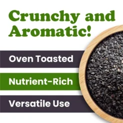 Organic Toasted Black Sesame Seeds – By Food To Live -Lipton Shop GUEST b2bde317 c937 44c3 8bf0 6c02947adbd0