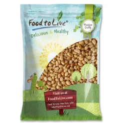 Dry Roasted Pine Nuts With Himalayan Salt - By Food To Live -Lipton Shop GUEST b71c09b3 0b84 450e a9d0 5290c4a7c44c