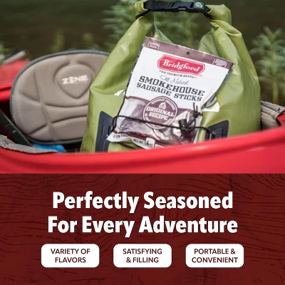 Bridgford Smokehouse Sausage Sticks Teriyaki 5 Oz - Gluten Free High Protein Smoked Sausage Sticks For A Variety Of Dietary Preferences 4 Bridgford Smokehouse Sausage Sticks Teriyaki 5 Oz - Gluten Free High Protein Smoked Sausage Sticks For A Variety Of Dietary Preferences - Image 4