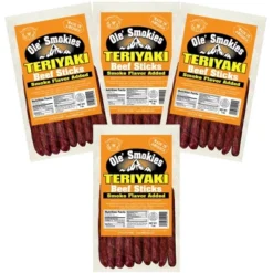 Buffalo Bills 7oz Teriyaki Ole Smokies (Beef Sticks) - Four 7oz Packs -Lipton Shop GUEST bb582d1f 65bf 4bb9 8a9f d6096dedd756
