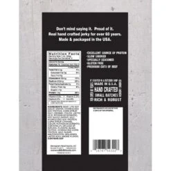 Wild Bill's Black Peppered Beef Jerky 3 Ounce Pack (3 Count)