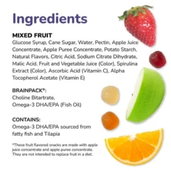 Brainiac Kids Fruit Snacks With Omega-3s Mixed Fruit - 12.4oz/20ct -Lipton Shop GUEST c2cacf75 3d3d 41f9 b52b 6793b4fb7182