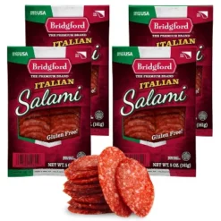 Bridgford Italian Salami 5 Oz - Zero Carb Healthy Italian Salami Sliced Charcuterie Meat For Your Charcuterie Boards Or Antipasto Platters -Lipton Shop GUEST c385d553 7b56 42a5 a272 b3dcca62f561