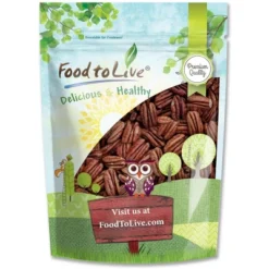 Dry Roasted Pecan Halves With Himalayan Salt - By Food To Live -Lipton Shop GUEST c4564b3c c4b9 4da5 b4e9 de2b37b5ea2a