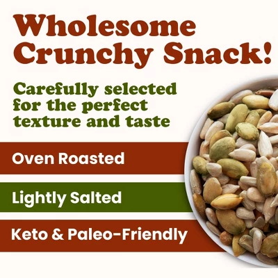 Organic Roasted And Salted Sunflower And Pumpkin Seed Mix - By Food To Live 3 Organic Roasted And Salted Sunflower And Pumpkin Seed Mix - By Food To Live - Image 3