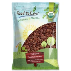 Organic Dry Roasted Pecan Halves With Himalayan Salt - By Food To Live -Lipton Shop GUEST c64a7df0 a3d7 4af7 9928 b5594215f71c