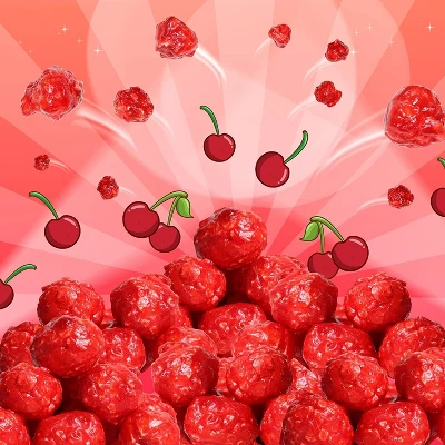 Red Cherry Flavored Popcorn By It's Delish 1 Red Cherry Flavored Popcorn By It's Delish