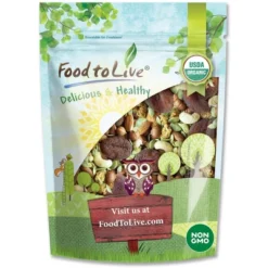 Organic 6-Forces Trail Mix - By Food To Live -Lipton Shop GUEST c9d6c3c8 02f2 4cd7 8a50 6a824d54ba22