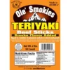 Buffalo Bills 2-lb Teriyaki 5" Ole Smokies Saddlebag (50 Twist End Beef Sticks Per Saddlebag)