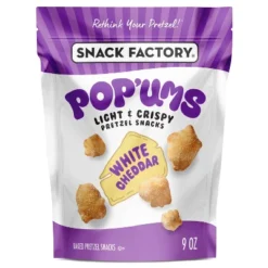 Snack Factory Pop'ums White Cheddar Pretzel Snacks - 9oz -Lipton Shop GUEST ccf28ad4 1fa4 4564 96c0 04bd3fc9a50b