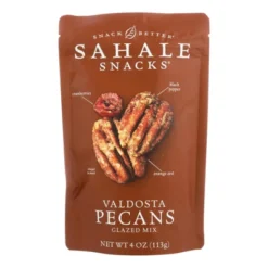 Sahale Snacks Valdosta Pecans Glazed Mix - Case Of 6/4 Oz