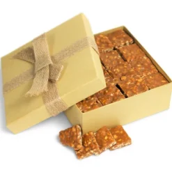 Gourmet Macadamia Brittle Gift Box 1 LB- By Its Delish | Handmade Old-Fashioned Style -Lipton Shop GUEST d63111cd aa5c 4de4 a713 4212452ddaa5