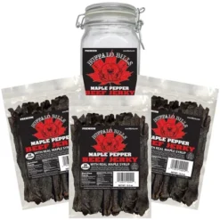 Buffalo Bills Maple Pepper Beef Jerky 3 Bag Starter Kit (3 Bags And 1 Jar) 11 Buffalo Bills Maple Pepper Beef Jerky 3 Bag Starter Kit (3 Bags And 1 Jar) -Lipton Shop GUEST d63e168f 74f1 4422 8f90 c0b2e160badb