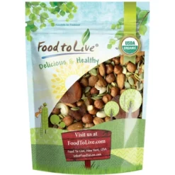 Organic Active Life Trail Mix — Raw And Non-GMO Snack Mix Contains Cashews, Pumpkin Seeds, Apricots, Hazelnuts, Almonds. Vegan, Kosher, Bulk -Lipton Shop GUEST d7013608 5f23 479b a0ba abd73b33d248
