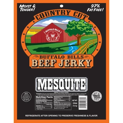 Buffalo Bills 3-Piece Traditional Country Cut Beef Jerky Sampler (3 Assorted 2.6oz Jerky Packs) 2 Buffalo Bills 3-Piece Traditional Country Cut Beef Jerky Sampler (3 Assorted 2.6oz Jerky Packs) - Image 2