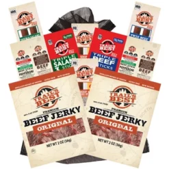 Trail's Best 12-Piece Sampler (2 Bags Of Jerky And 10 Packs Of Assorted Sticks) -Lipton Shop GUEST dc128274 cc98 41c9 862b 4af41a2f699a