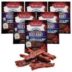 Bridgford Sweet Baby Ray’s Beef Jerky Sweet Teriyaki 6.2 Oz - High Protein Beef Jerky Teriyaki For On The Go Snacking And Busy Lifestyles -Lipton Shop GUEST e14f67a3 6e9c 4fd8 8130 3fc0ba470b8e