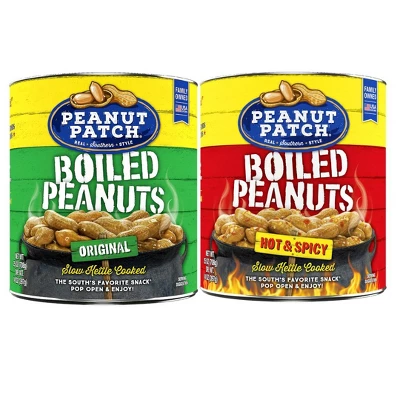 Peanut Patch Boiled Peanuts Duo β 2 Hot & Spicy (25 Oz) + 2 Original (25 Oz) Can 5 Peanut Patch Boiled Peanuts Duo β 2 Hot & Spicy (25 Oz) + 2 Original (25 Oz) Can - Image 5