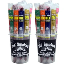 Buffalo Bills 15-ct Assorted Mild Ole Smokies (Beef Sticks) - Two 15-ct Tubs -Lipton Shop GUEST e66bb216 1010 4b9b bb92 f5915280139c