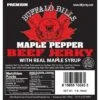 Buffalo Bills 16oz Premium Maple Pepper Beef Jerky Pieces (one Pound Bag In Random Size Pieces Beef Jerky Pieces)
