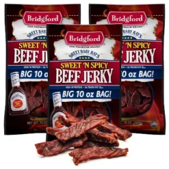 Bridgford Sweet Baby Ray’s Beef Jerky Sweet N Spicy 10 Oz - Ready-to-Eat High Protein Sweetened Spicy Beef Jerky For On-the-Go Snacking -Lipton Shop GUEST e9a71add b243 432b a4ae baf479f96a48