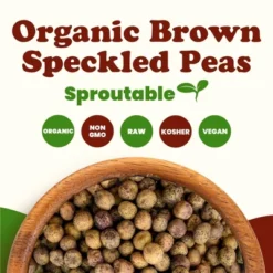 Organic Brown Speckled Peas - By Food To Live -Lipton Shop GUEST eb7c3fbc d4ea 4853 be16 e32f787c586a