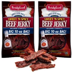 Bridgford Sweet Baby Ray’s Beef Jerky Sweet N Spicy 10 Oz - Ready-to-Eat High Protein Sweetened Spicy Beef Jerky For On-the-Go Snacking -Lipton Shop GUEST ec22bc7e 8d1d 4bc5 87b5 cfa34c6ca66e