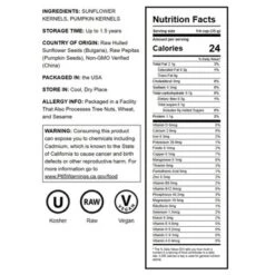 Sunflower And Pumpkin Seed Mix - By Food To Live