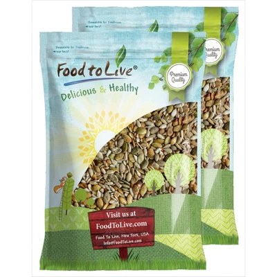 Organic Roasted And Salted Sunflower And Pumpkin Seed Mix - By Food To Live 7 Organic Roasted And Salted Sunflower And Pumpkin Seed Mix - By Food To Live - Image 7
