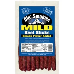 Buffalo Bills 7oz Mild Ole Smokies (Beef Sticks) - Four 7oz Packs