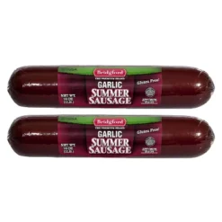 Bridgford Garlic Summer Sausage 16 Oz - Gluten-Free High Protein Garlic Infused Ready-to-Eat Summer Sausage For No-Carb Keto Diets -Lipton Shop GUEST f28c02d8 c1d7 406e b01f 0ac503cd0fa0