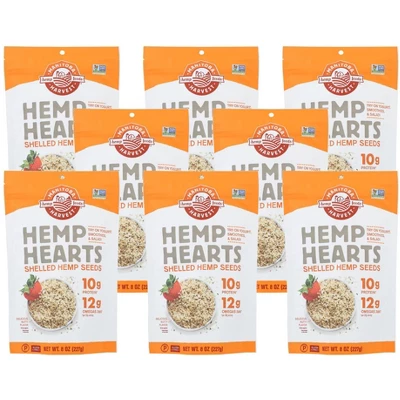 Manitoba Harvest Shelled Hemp Seeds - Case Of 8/8 Oz 5 Manitoba Harvest Shelled Hemp Seeds - Case Of 8/8 Oz - Image 5