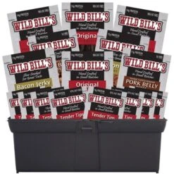 Wild Bill's 16-Piece Sampler Tool Box (includes Beef Jerky, Bacon Jerky And Pork Belly Bites) -Lipton Shop GUEST f612232f cf15 469b b6dc e35924254e00