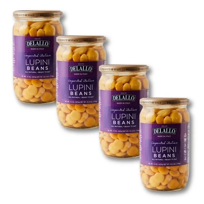 DeLallo Imported Lupini Beans, 25.4 Oz Jar, (4 Pack) 7 DeLallo Imported Lupini Beans, 25.4 Oz Jar, (4 Pack) - Image 7