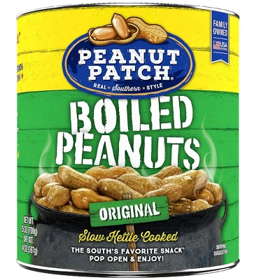Peanut Patch Boiled Peanuts Duo β 2 Hot & Spicy (25 Oz) + 2 Original (25 Oz) Can 1 Peanut Patch Boiled Peanuts Duo β 2 Hot & Spicy (25 Oz) + 2 Original (25 Oz) Can
