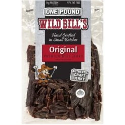 Wild Bill's Original Hickory Smoked Beef Jerky Pieces 16 Ounce Pack -Lipton Shop GUEST fe23d1a9 e9ef 4195 affc 714c2636553d